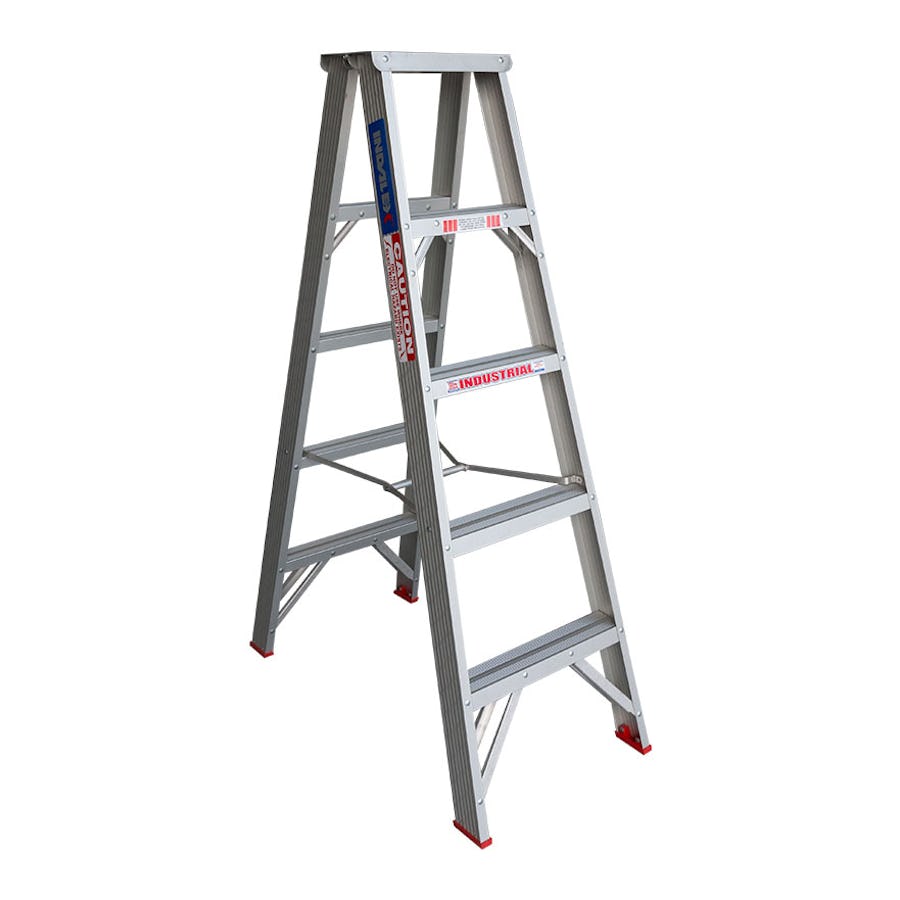 Indalex Double Side Aluminium Step Ladder 5'